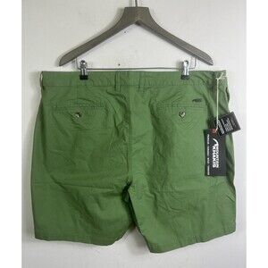 Mountain Khakis Mens Chino Shorts 42x8 Green NWT $70 Stretch Poplin Classic Fit